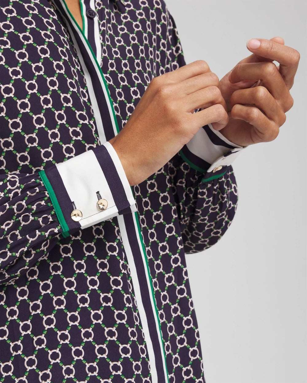 Faux Silk Twill Shirt - Chico's