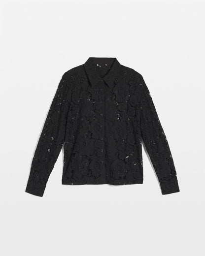 Classic-Fit Collared Lace Shirt - Chico's
