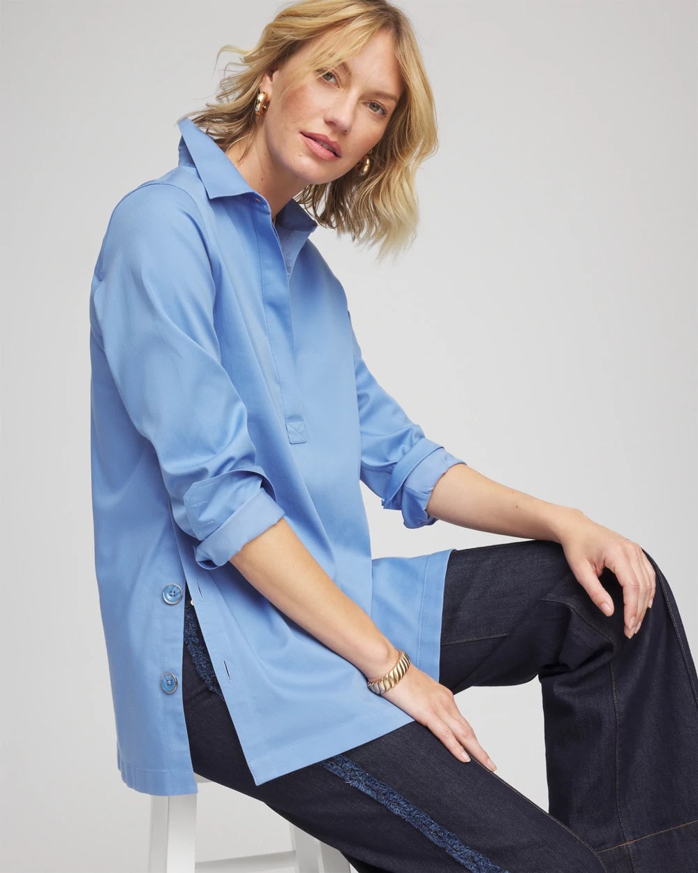 No Iron™ Stretch Tunic - Chico's