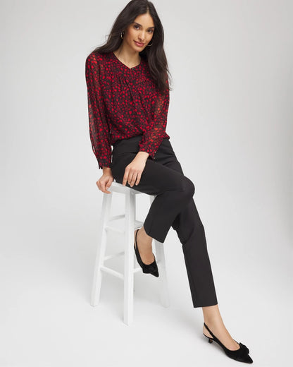 Lover Girl Georgette Blouse - Chico's