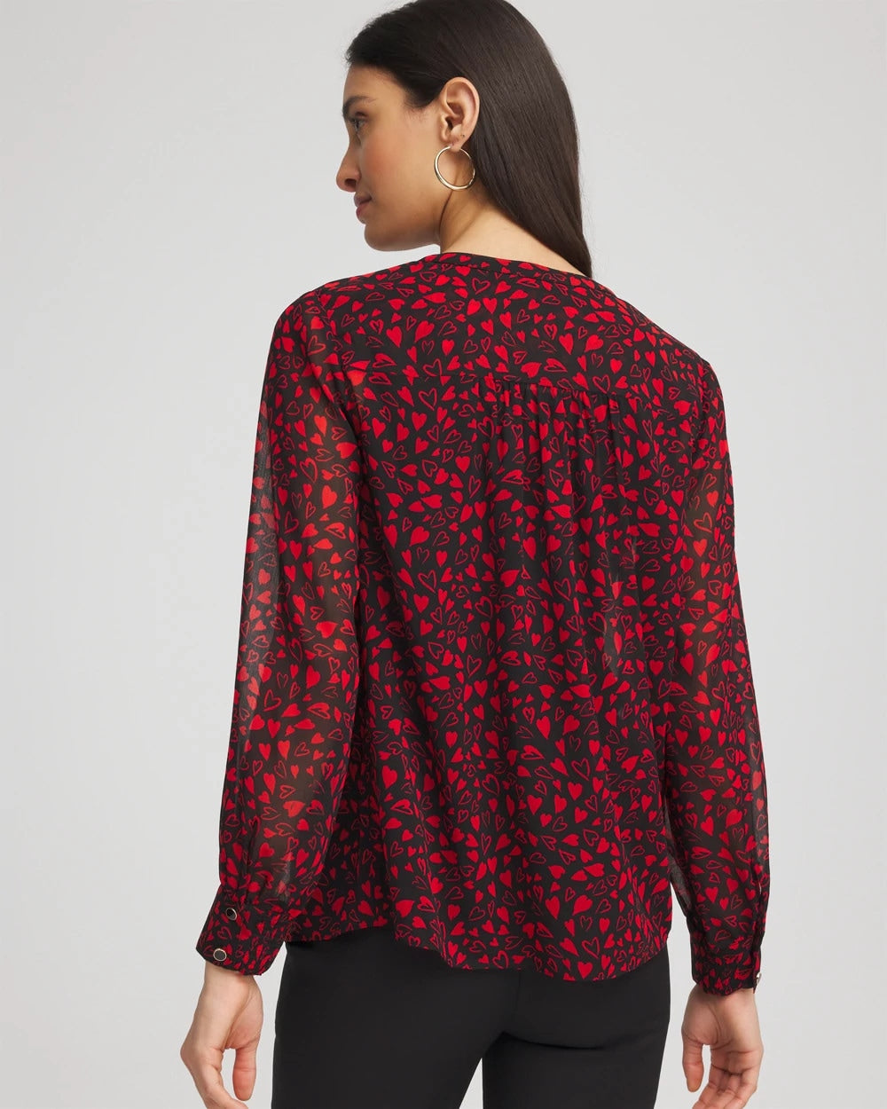 Lover Girl Georgette Blouse - Chico's