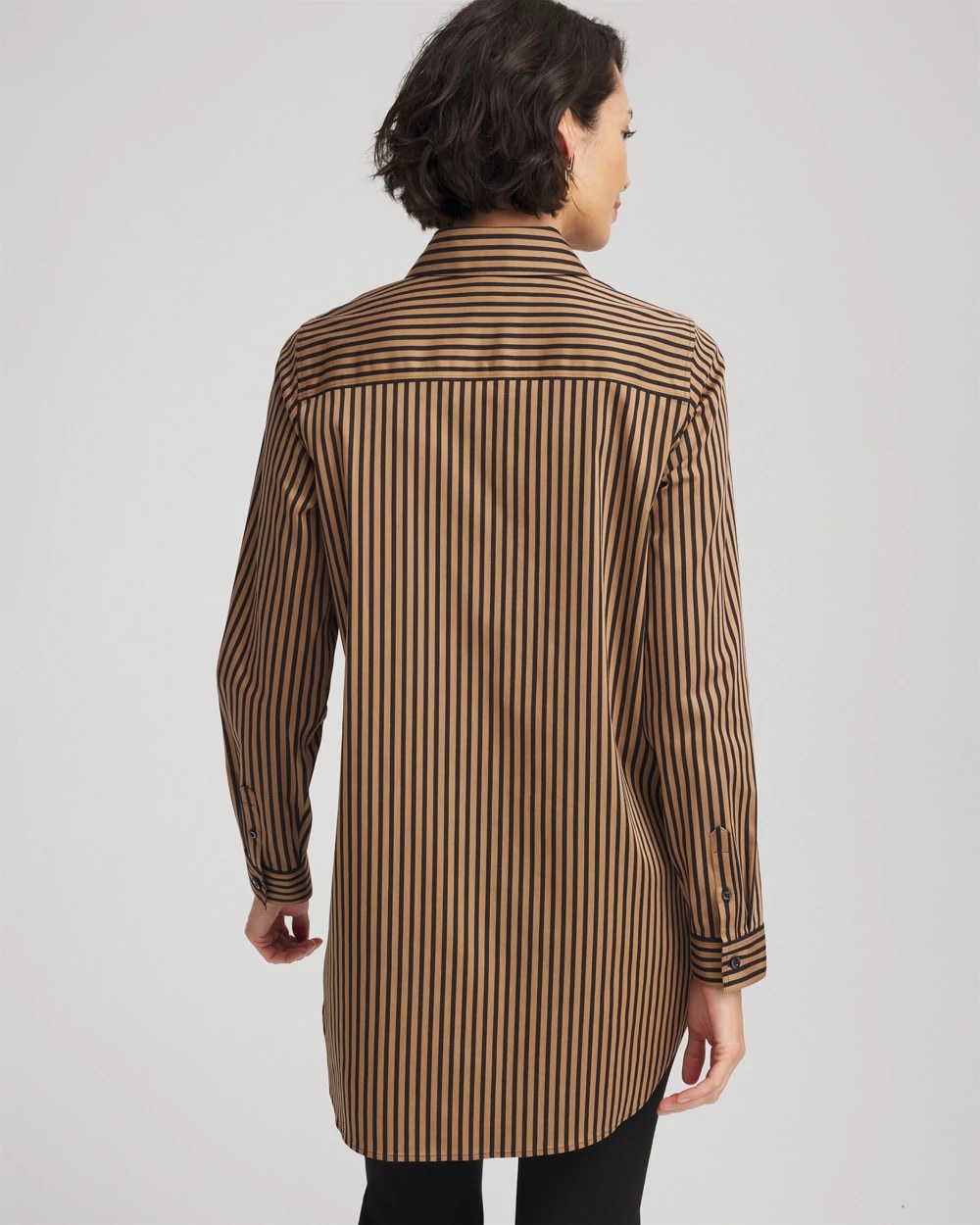 No Iron™ Slimming Imperial Stripe Tunic - Chico's