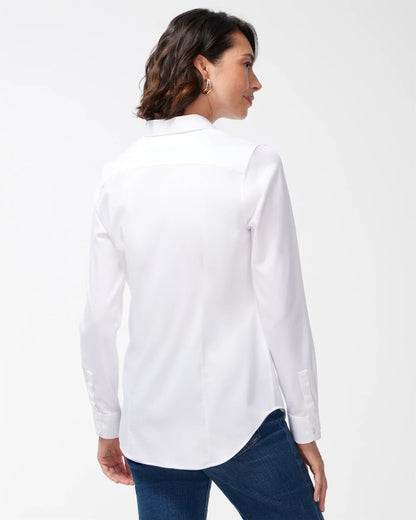 No Iron™ Fitted Stretch Shirt - Chico's