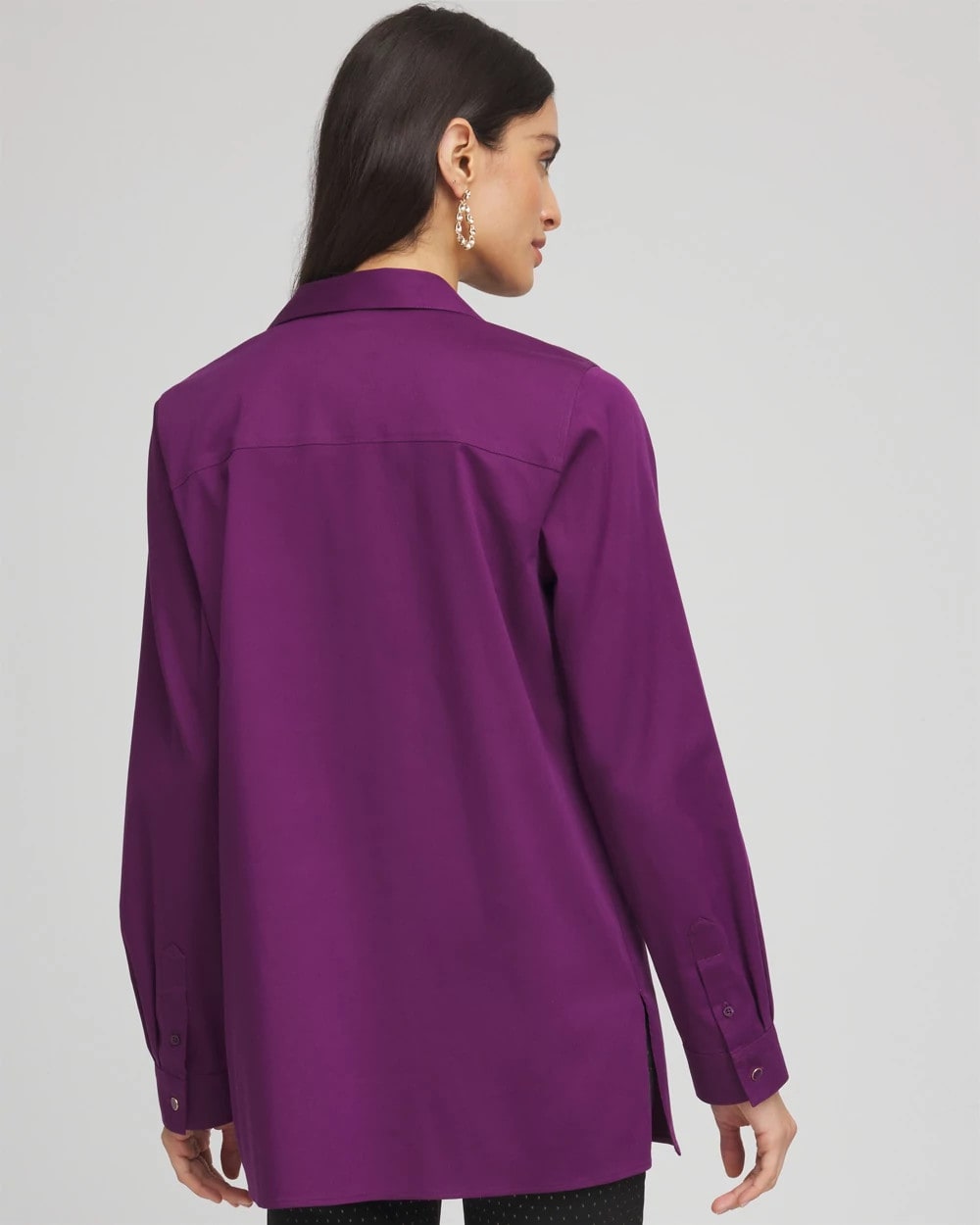No Iron™ Novelty Button Tunic - Chico's