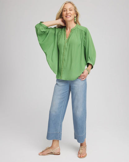 Braided Batwing Blouse - Chico's