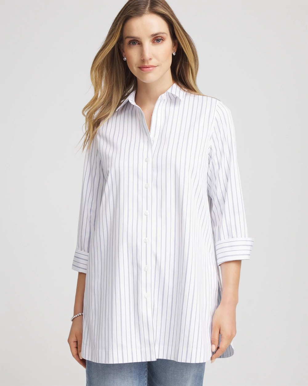 No Iron™ Classic-Fit Tunic - Chico's