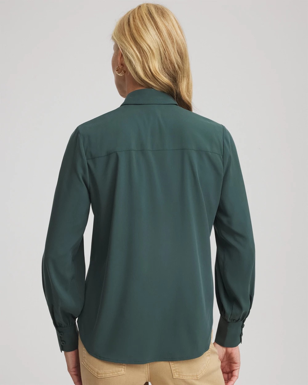 Classic-Fit Collared Shirt - Chico's