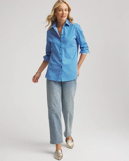 No Iron™ Classic Striped Shirt - Chico's
