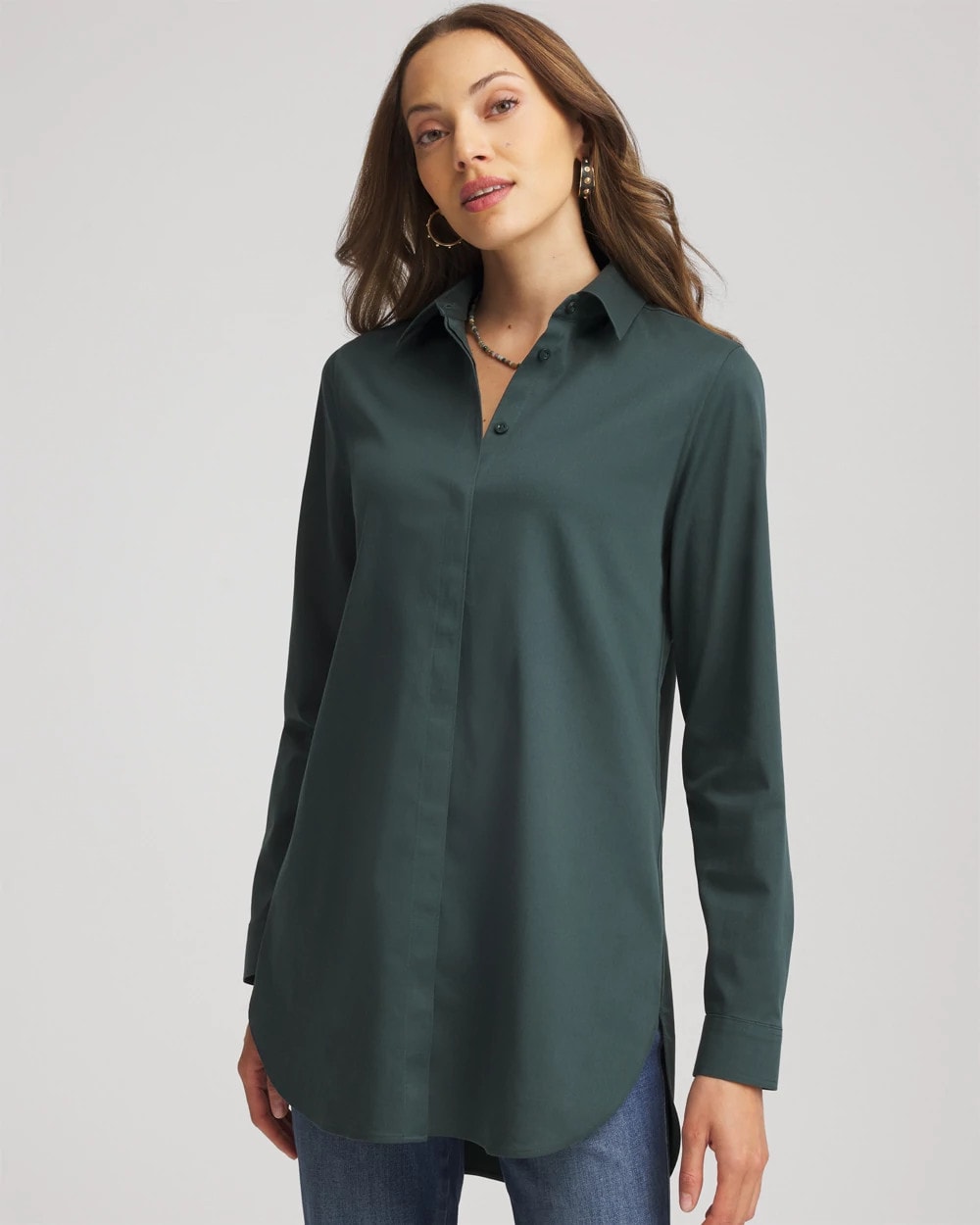 No Iron™ Long-Sleeved Tunic - Chico's