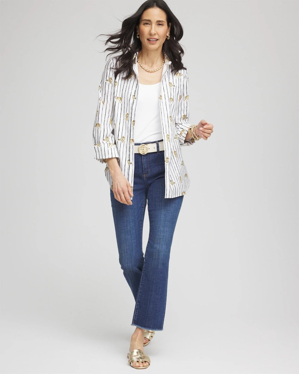 No Iron™ Leopard Graphic Shirt - Chico's