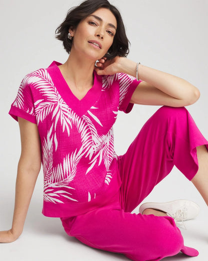 Zenergy® Tropical Gauze Top - Chico's
