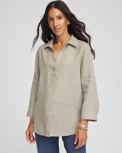 No Iron™ Linen Shirt - Chico's