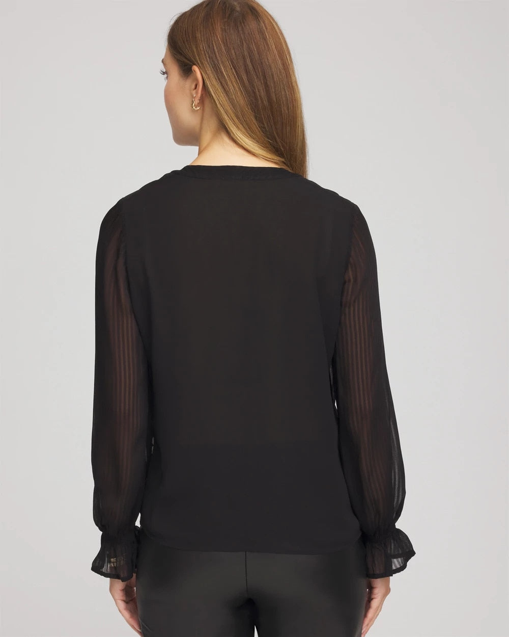 Georgette Polka Dot Blouse - Chico's