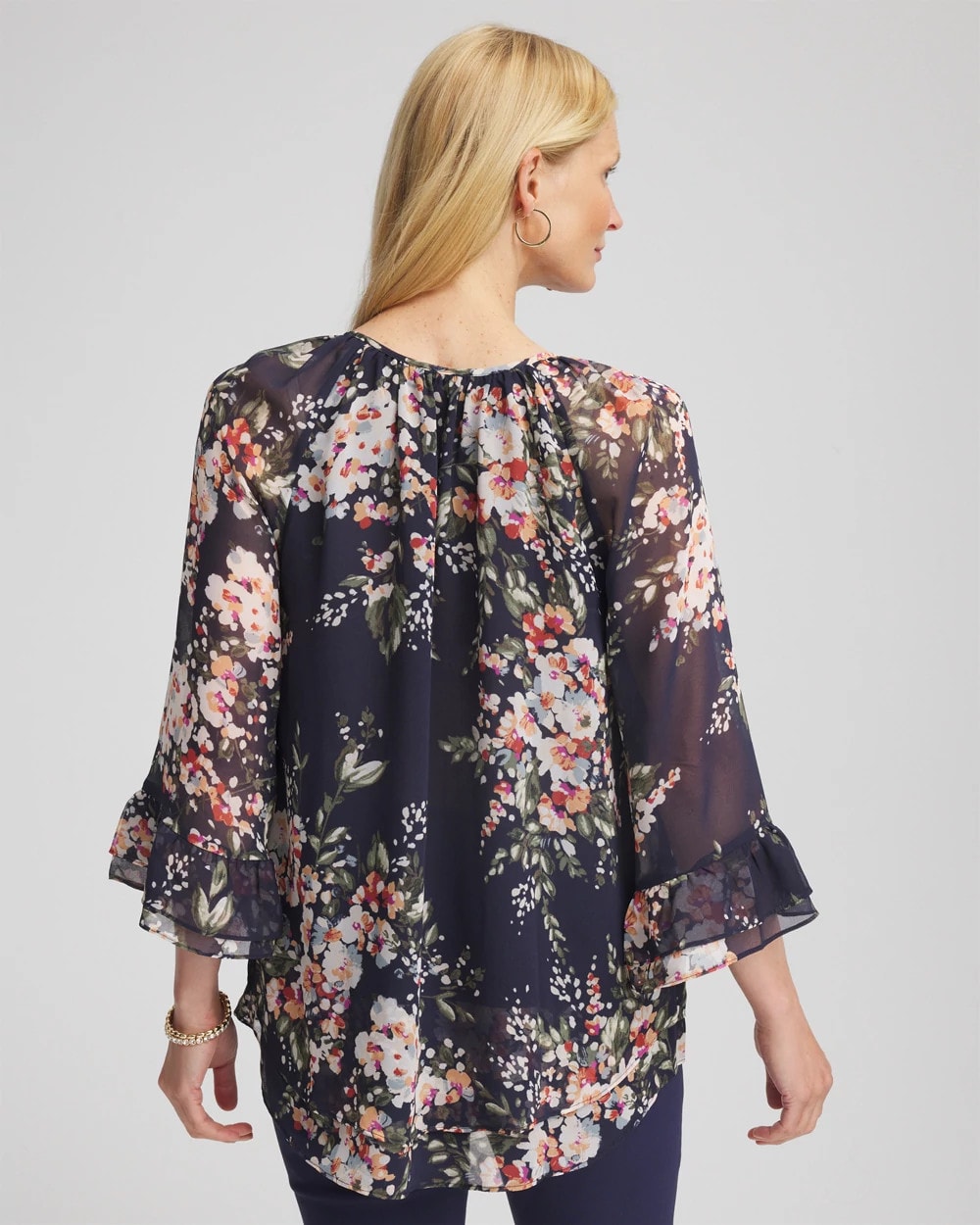 Floral Georgette Blouse - Chico's