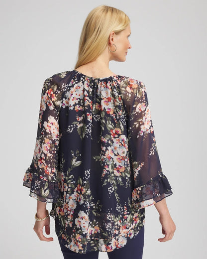 Floral Georgette Blouse - Chico's