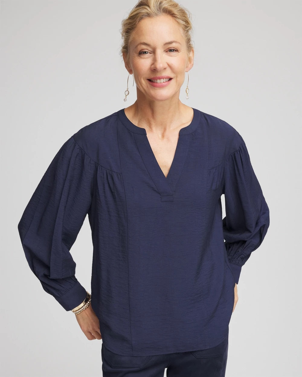 Woven Relaxed-Fit Shirt - Chico's