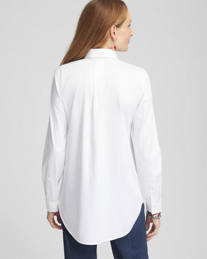 No Iron™ Valentine's Day Embroidered Tunic - Chico's
