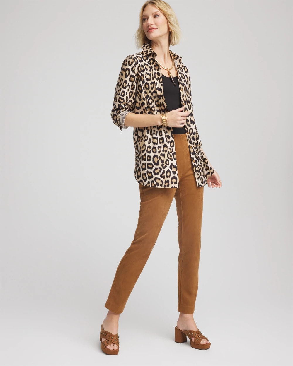 No Iron™ Animal-Print Tunic - Chico's