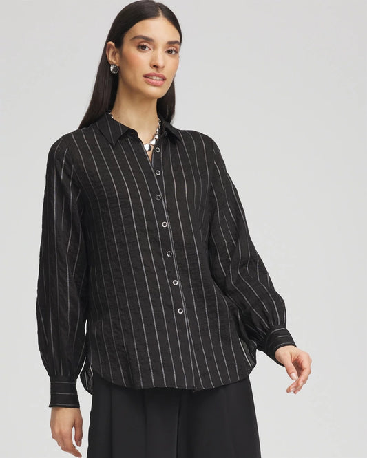 Classic Soft Button-front Blouse - Chico's