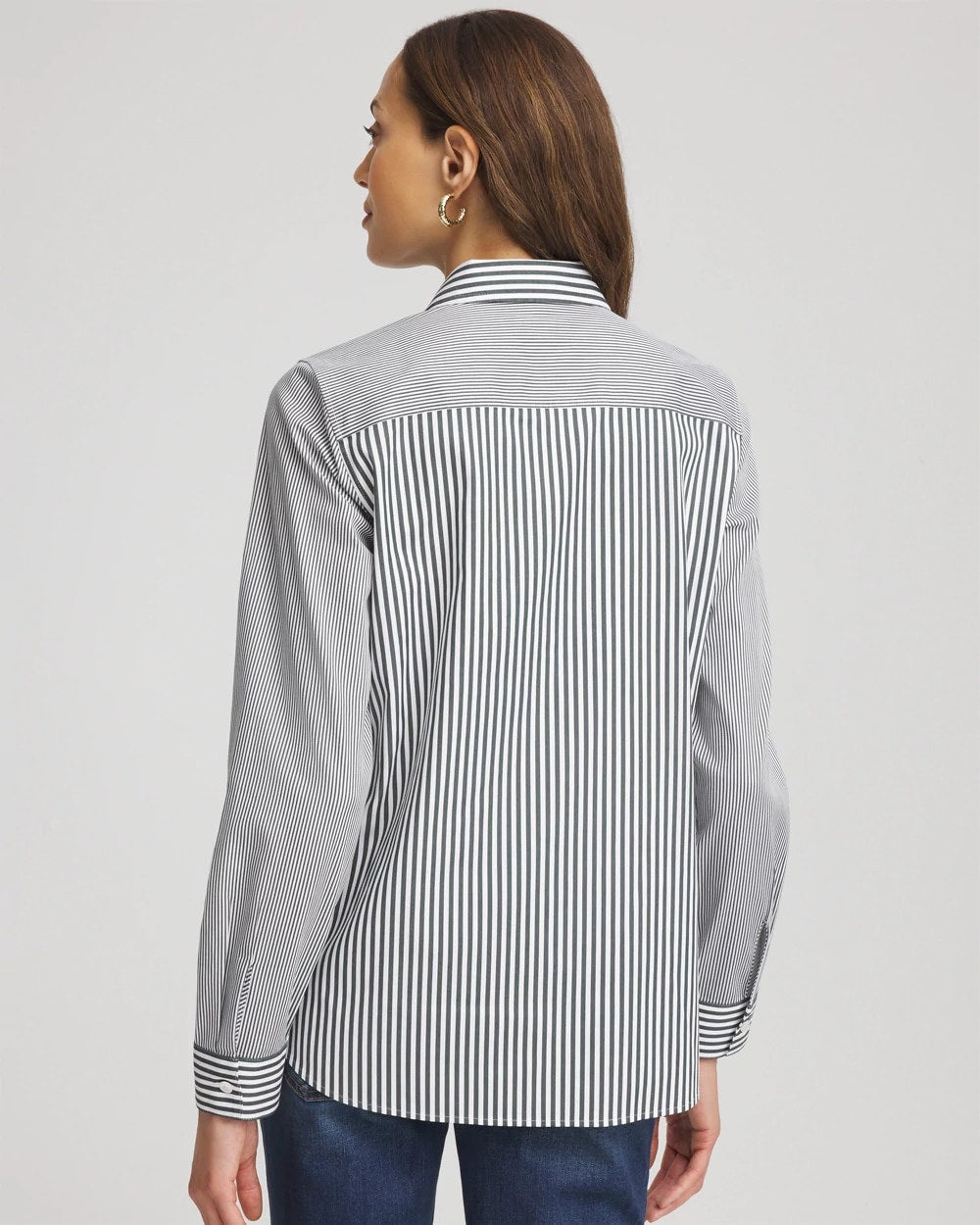 No Iron™ Colorblock Striped Shirt - Chico's