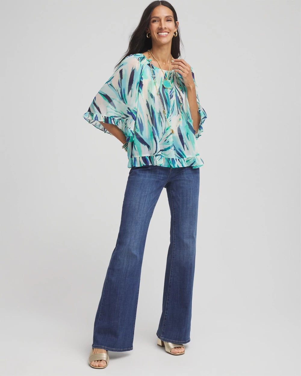 Georgette Batwing Blouse - Chico's