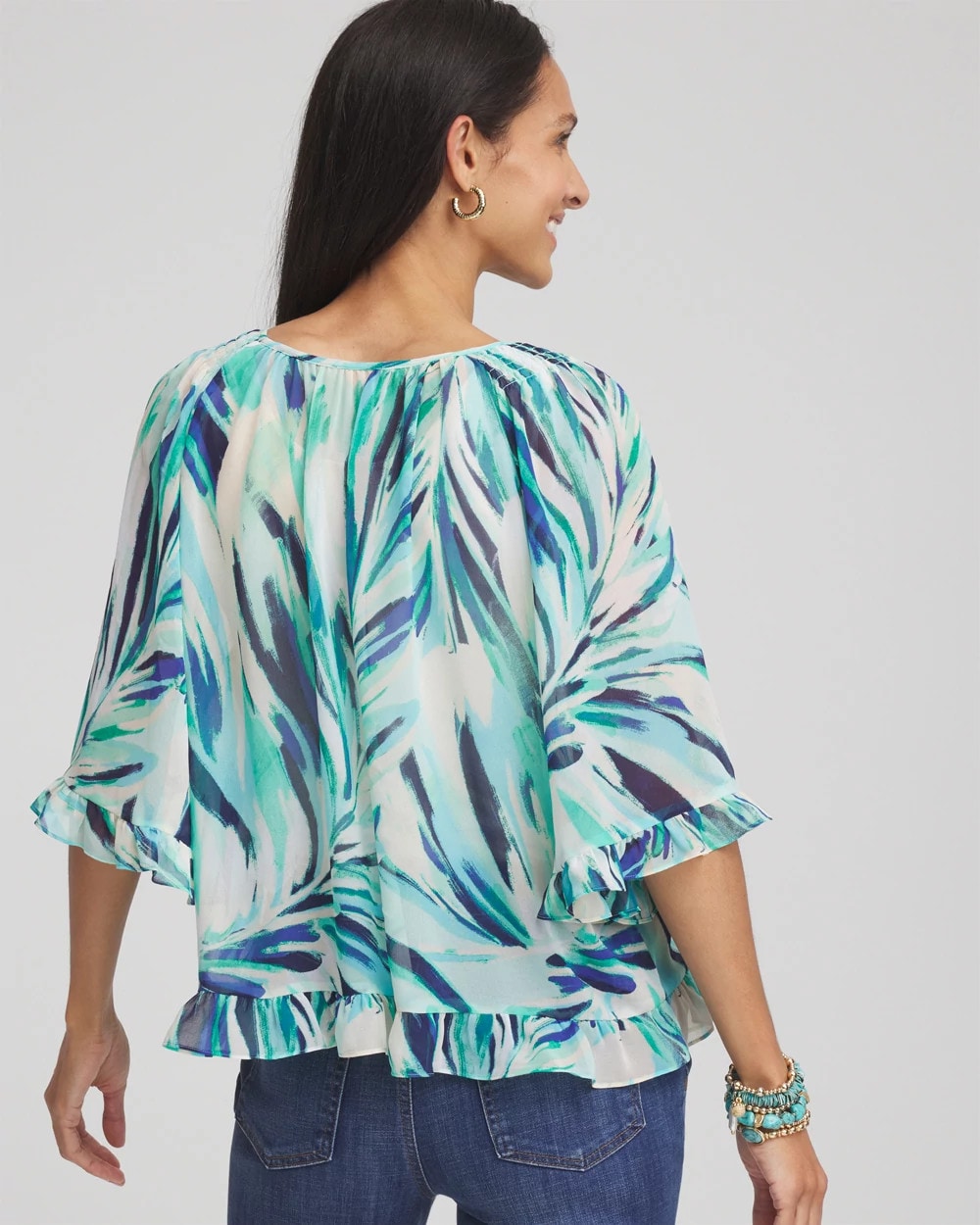 Georgette Batwing Blouse - Chico's