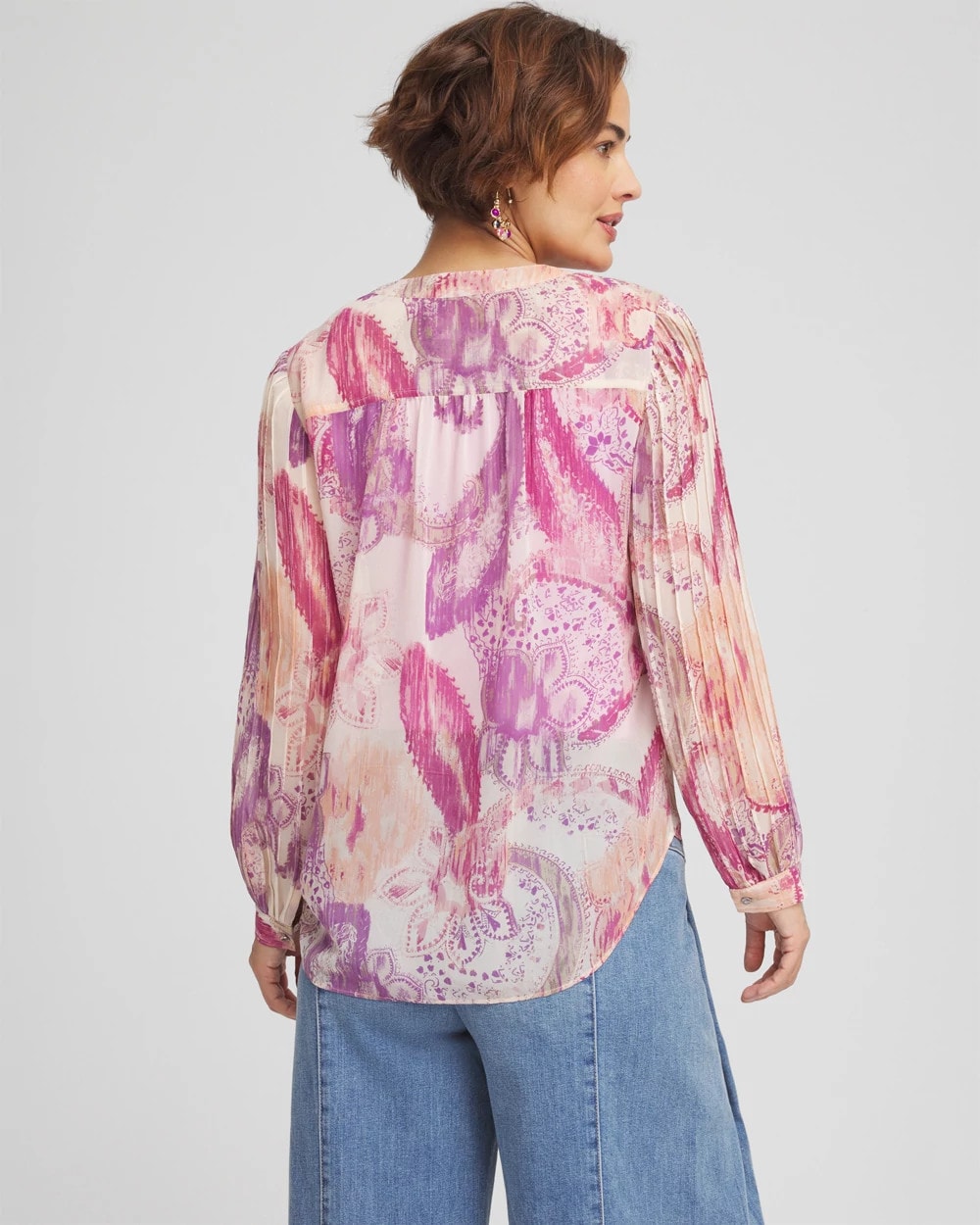 Georgette Pintuck Blouse - Chico's