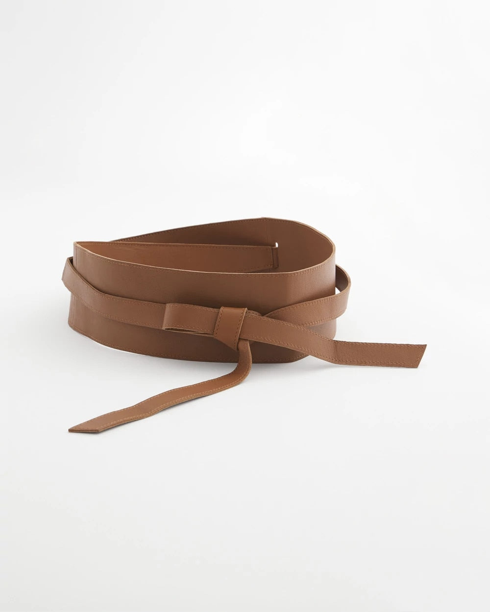 Leather Double-Sided Obi Belt - Chico's
