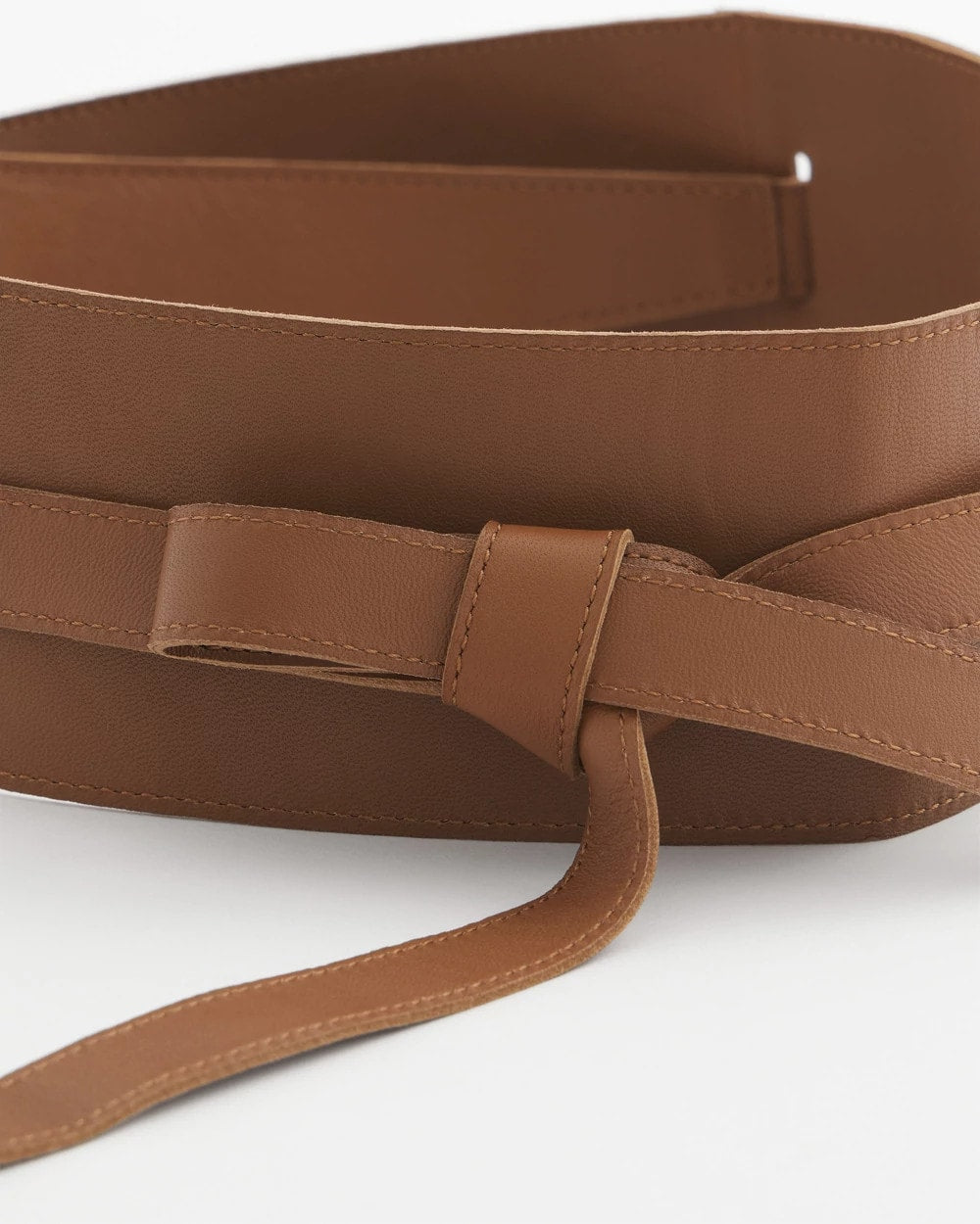 Leather Double-Sided Obi Belt - Chico's