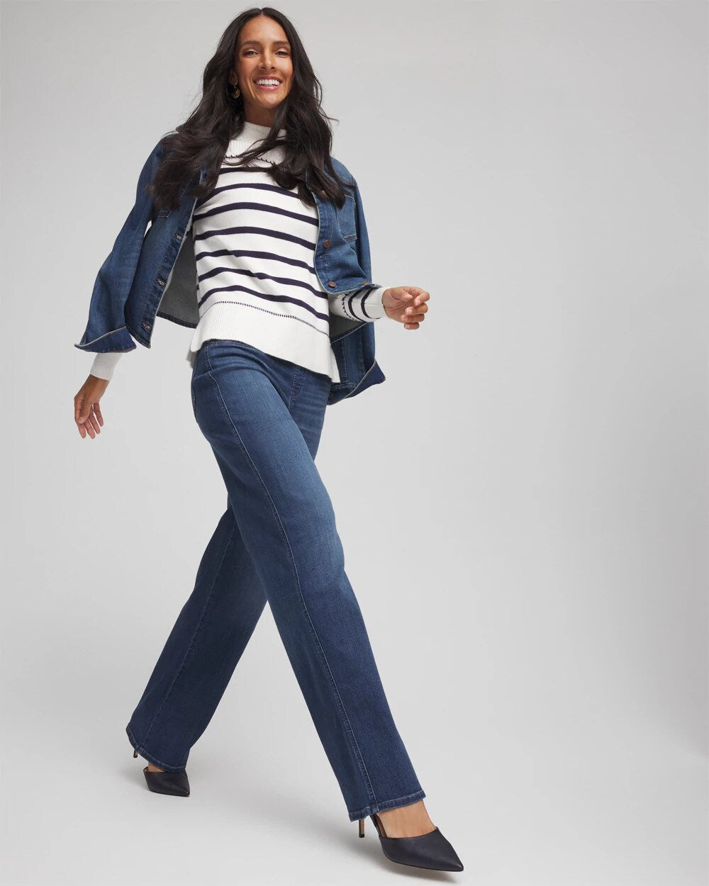 Pull On Wide Jean - Chico's