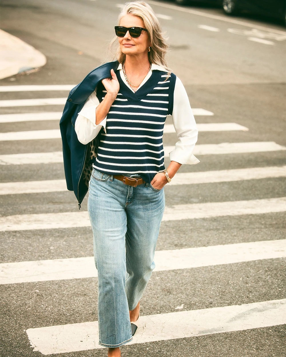 Girlfriend Straight Ankle Jeans - Chico's