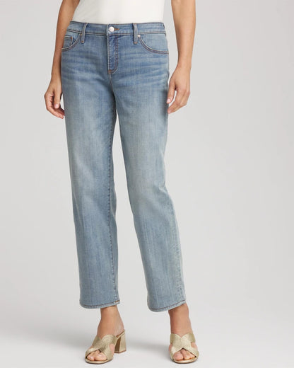 Girlfriend Straight Ankle Jeans - Chico's