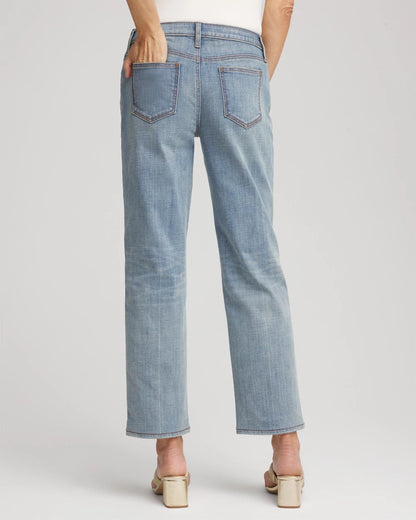 Girlfriend Straight Ankle Jeans - Chico's