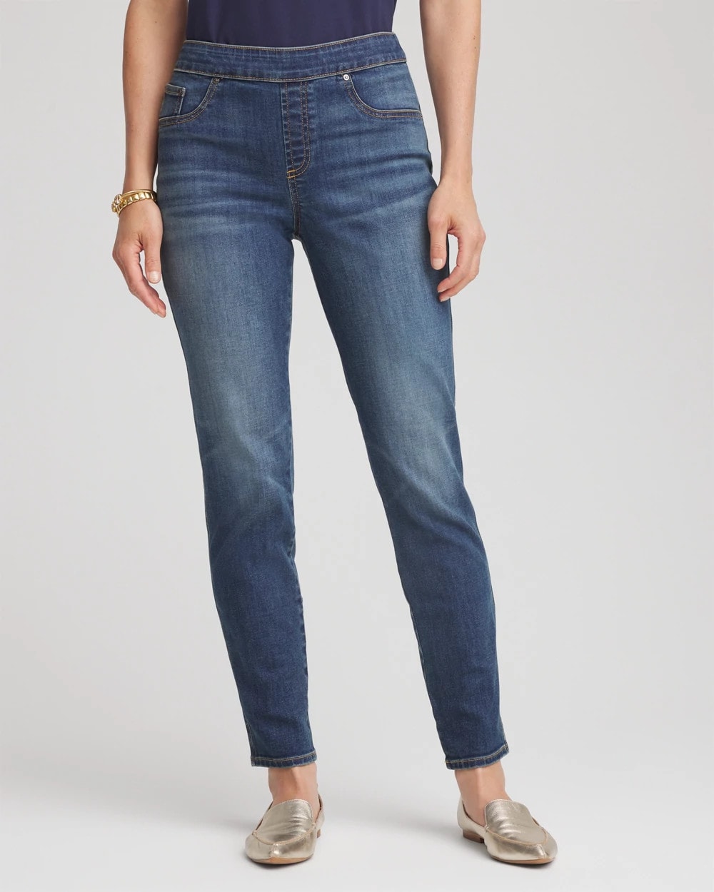 Pull-On Slim Ankle Jeggings - Chico's