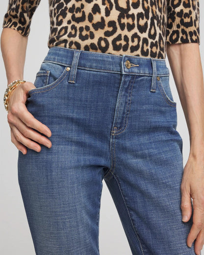 Girlfriend Slim Cropped Jeans - Chico's