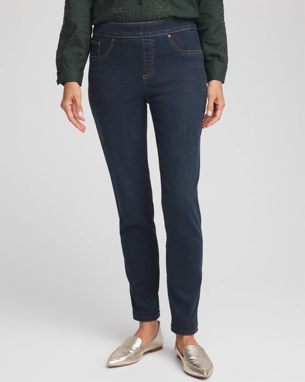 Pull-On Slim Ankle Jeggings - Chico's