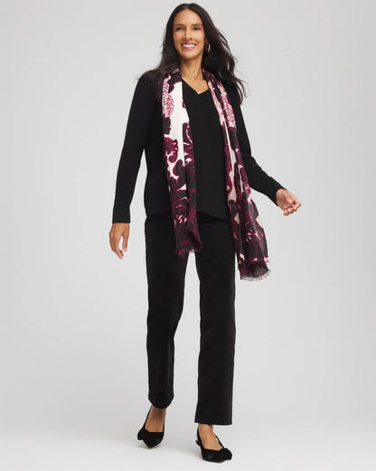 Velveteen Pull-On Flared Jeans - Chico's