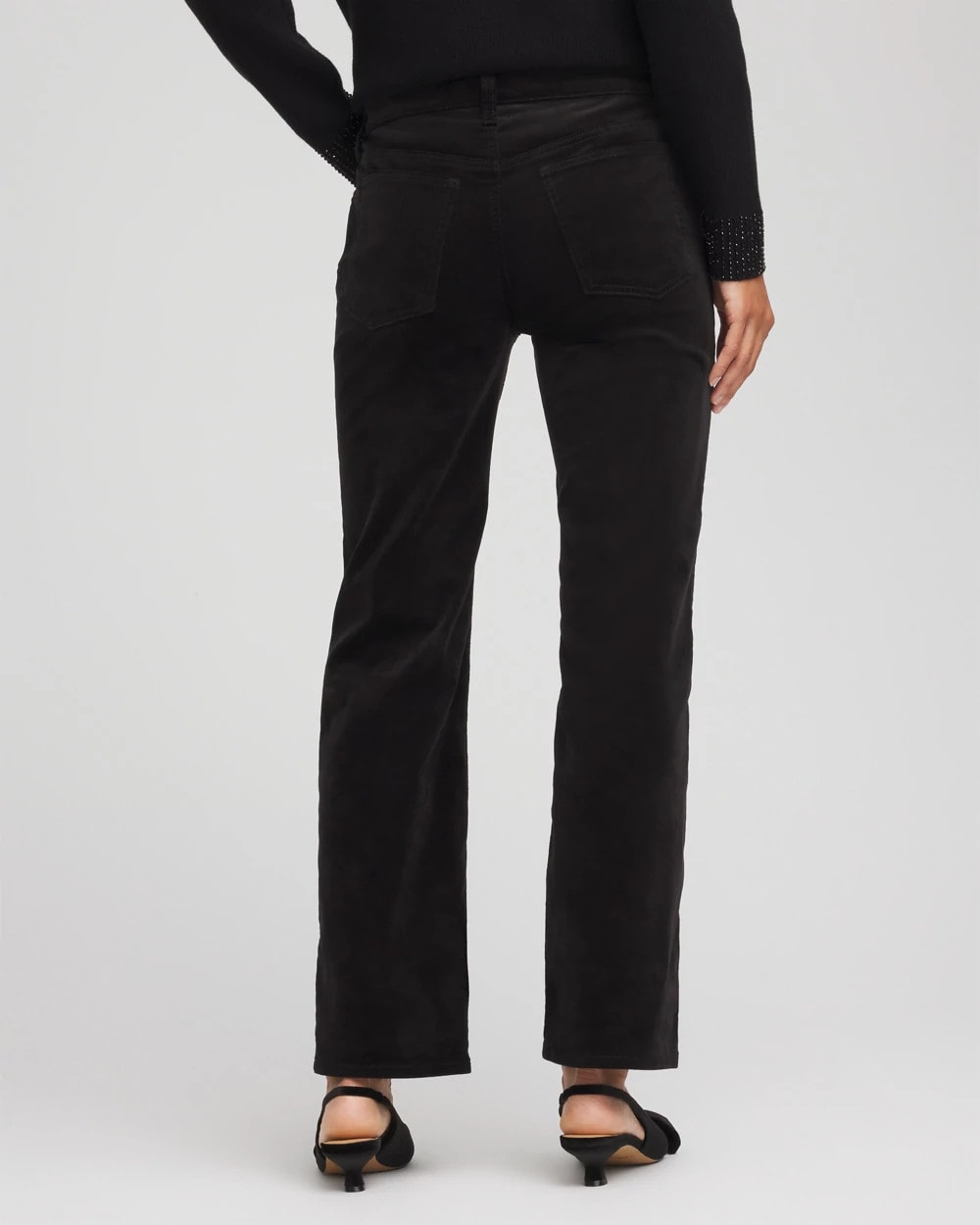 Velveteen Pull-On Flared Jeans - Chico's