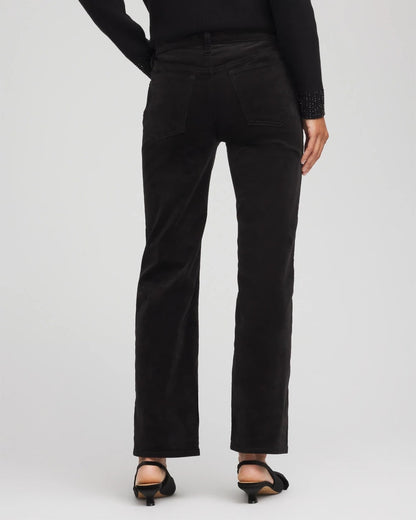 Velveteen Pull-On Flared Jeans - Chico's