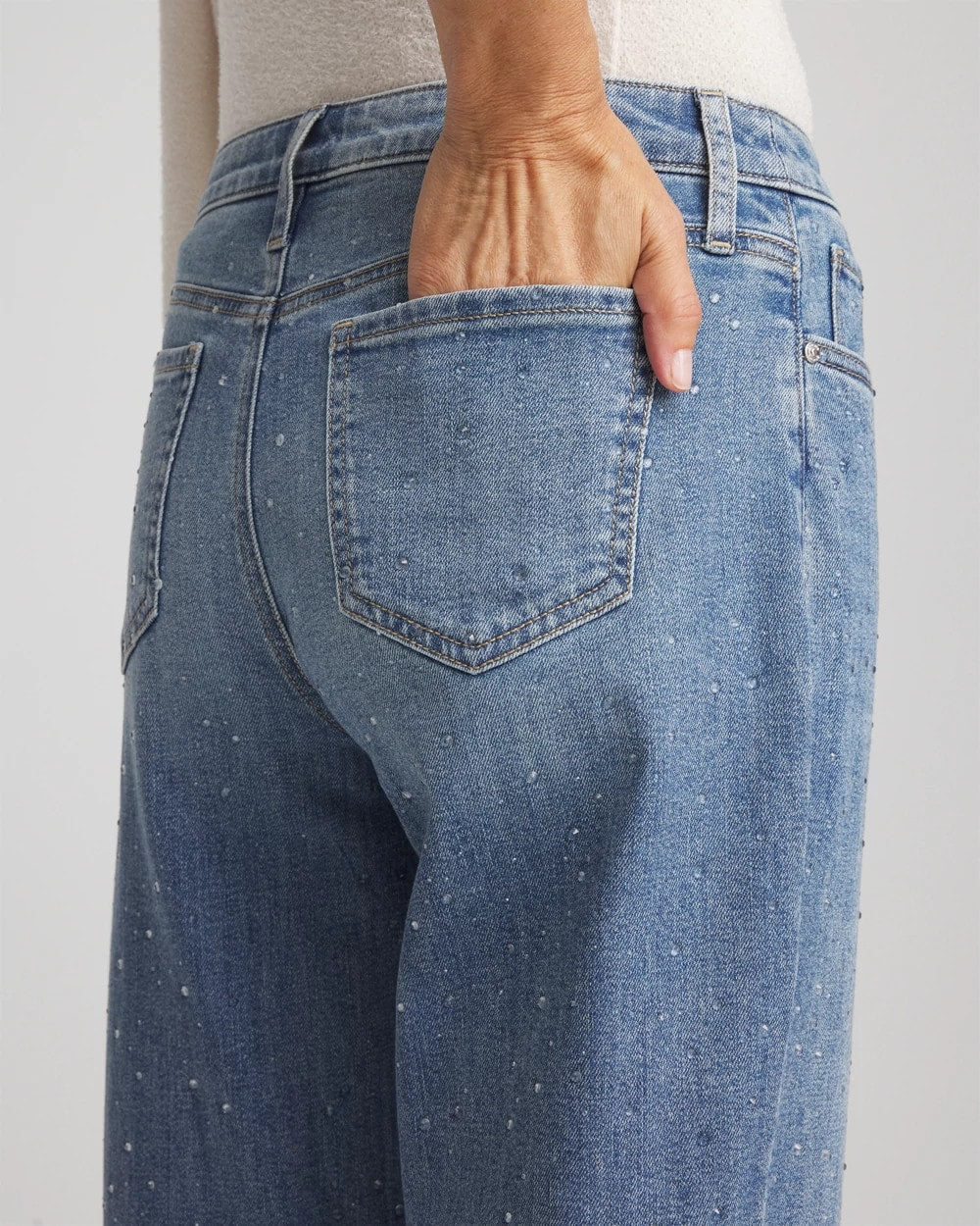 Dewdrop Boyfriend Cropped Jeans - Chico's