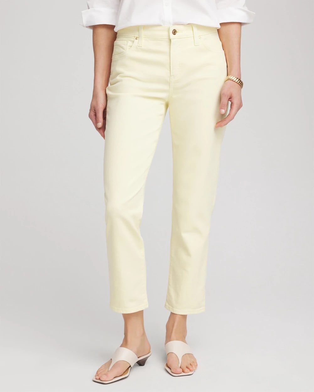 Girlfriend Cropped Jeans - Chico's