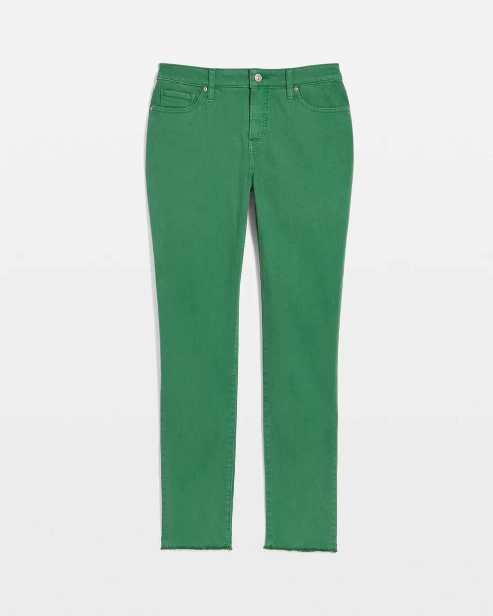 Girlfriend Fray Hem Ankle Jeans - Chico's