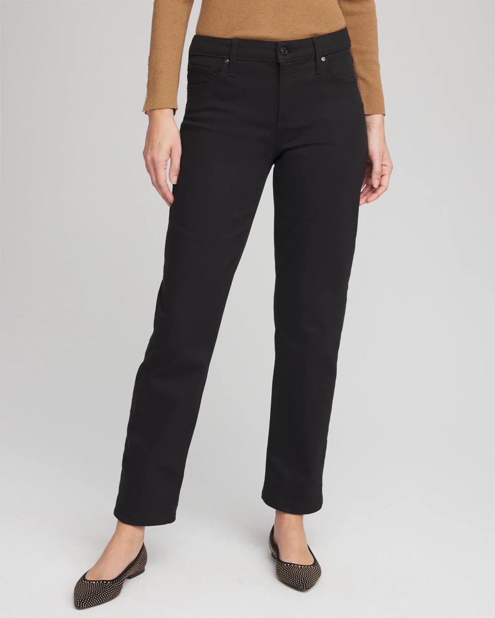 Girlfriend Straight Ankle Jeans - Chico's