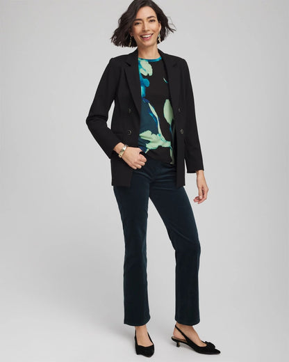 Velveteen Pull-On Flared Jeans - Chico's