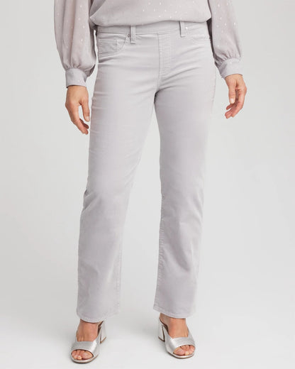 Velveteen Pull-On Flared Jeans - Chico's
