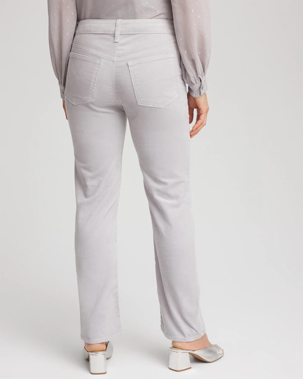 Velveteen Pull-On Flared Jeans - Chico's