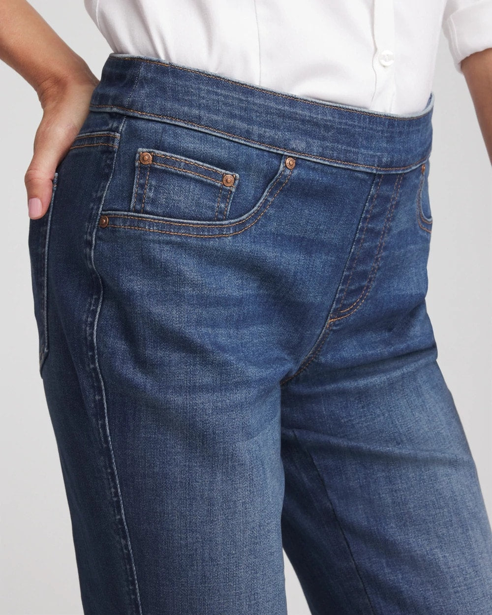 Pull-On Slim Bootcut Jeggings - Chico's