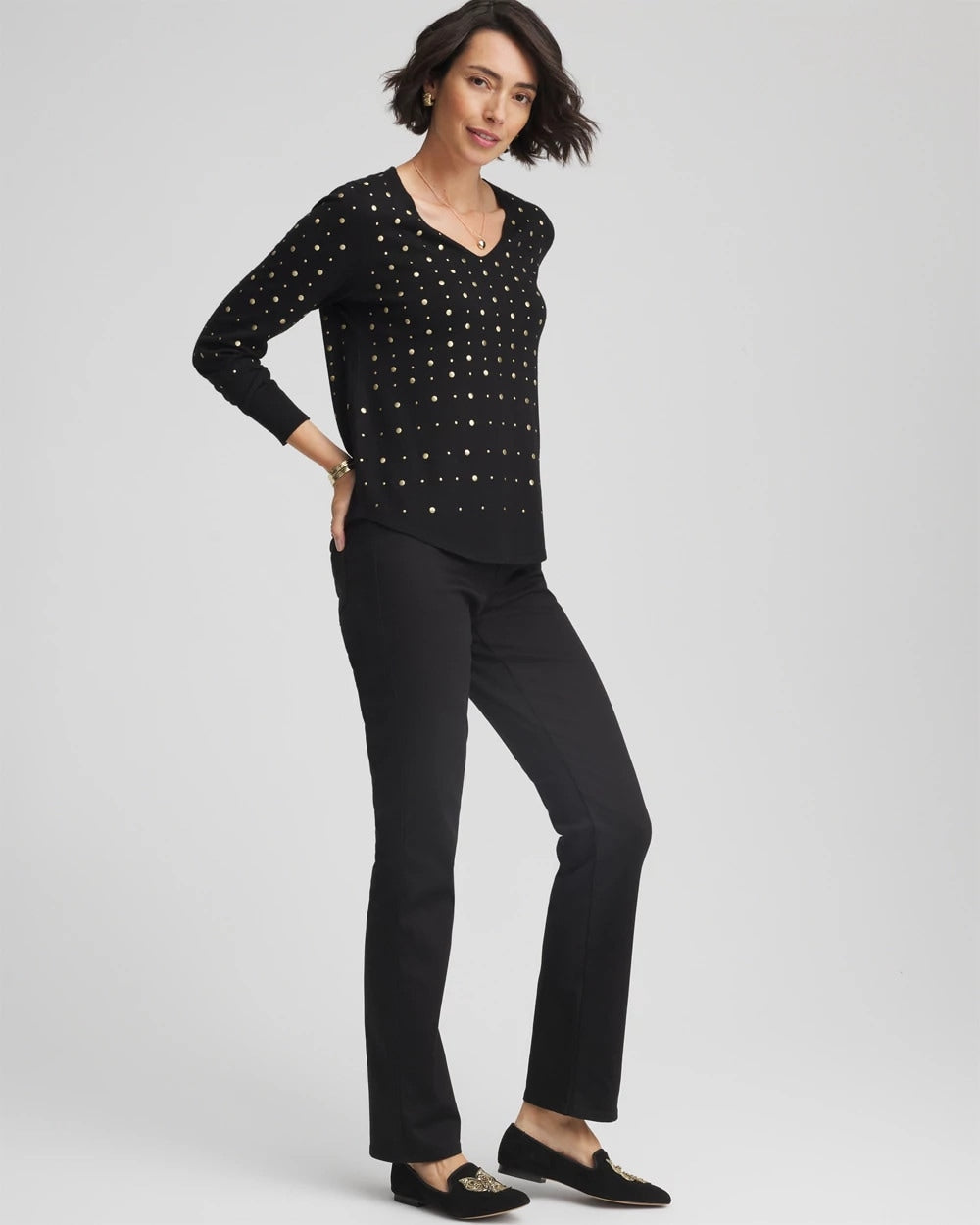 Pull-On Straight Jeans - Chico's