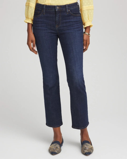Girlfriend Cropped Flared Jeans - Chico's
