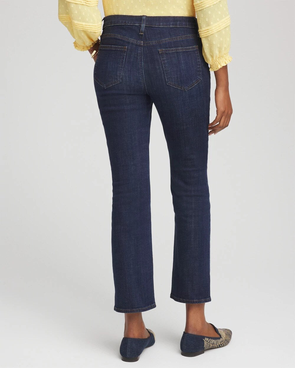 Girlfriend Cropped Flared Jeans - Chico's